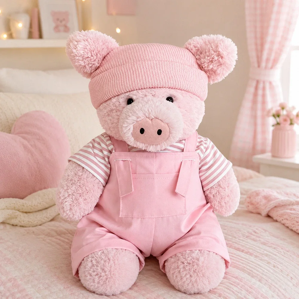 Pink Seafarer Costume for Bartholomew Bear Plush – 14 Inch [TTM-SEA-PINK-14IN]
